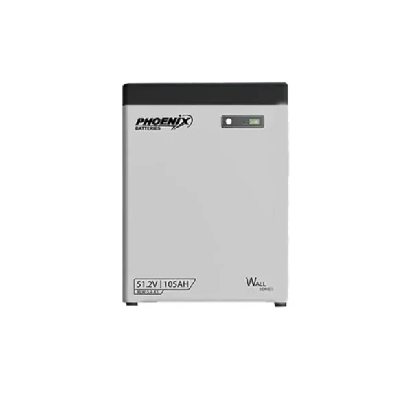 Phoenix (RLW-5.4-X1) 5.37kWh Lithium Battery 51.2V 105AH Wall Series